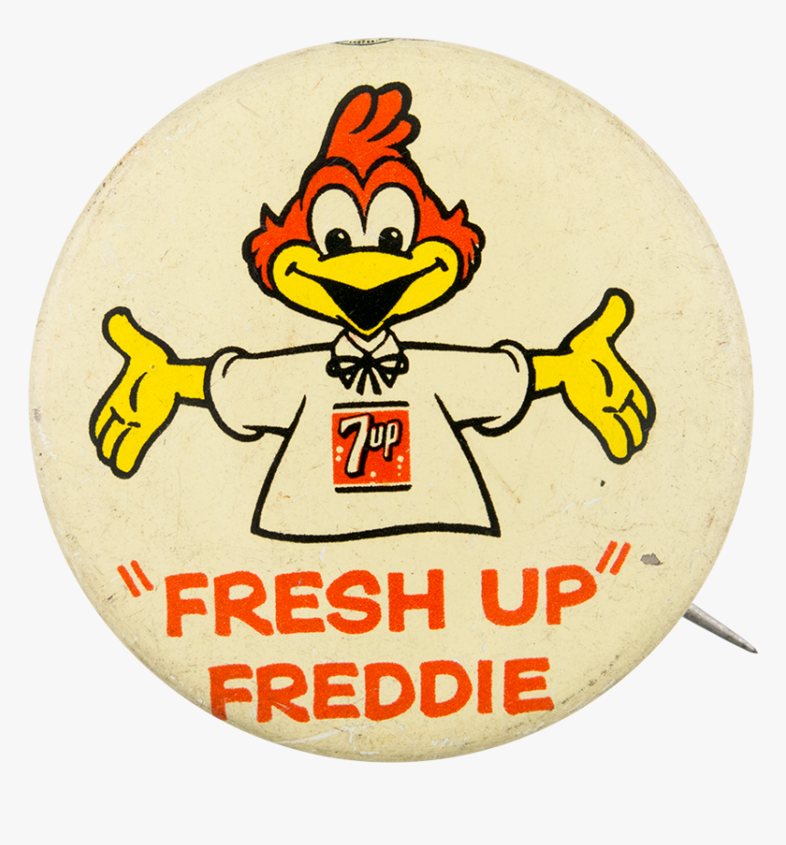 7up Fresh Up Freddie - Cartoon, HD Png Download, Free Download