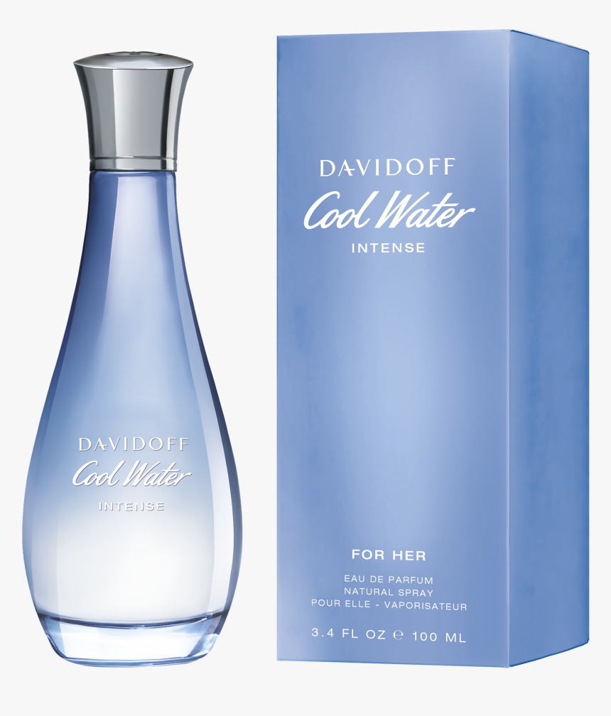 Davidoff Cool Water Intense For Her, HD Png Download, Free Download