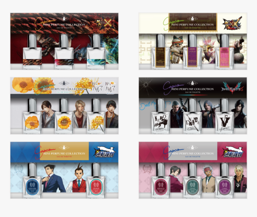 Capcom Perfumes - Monster Hunter Perfume, HD Png Download, Free Download