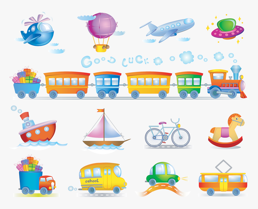 Transparent Blimp Clipart - Toys Vector, HD Png Download, Free Download