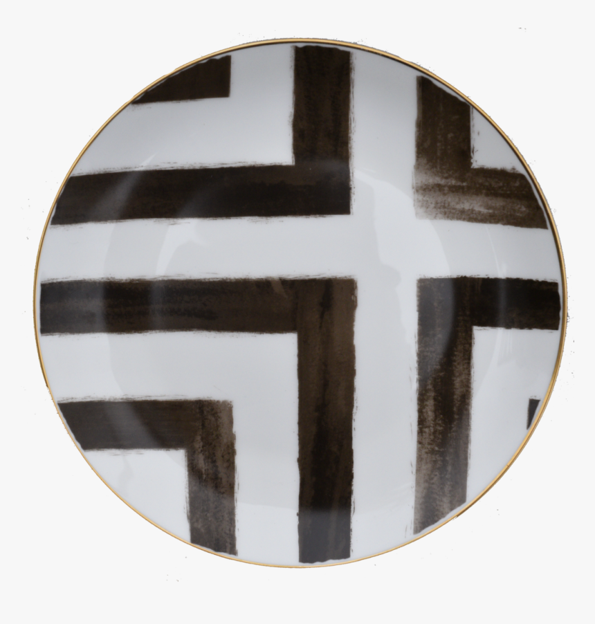 Linear Salad Plate - Cross, HD Png Download - kindpng