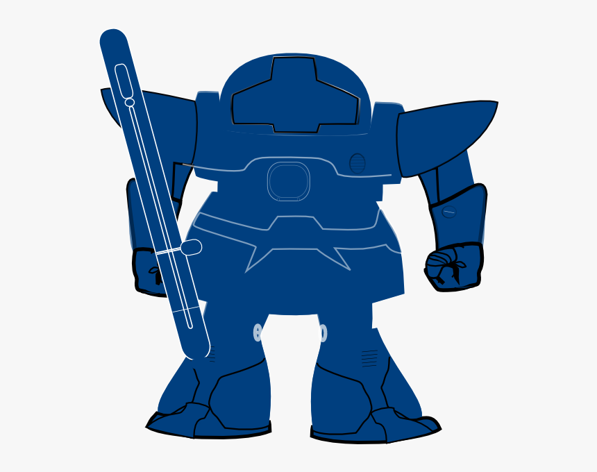 Blue Robot Svg Clip Arts - Robot Clip Art, HD Png Download, Free Download