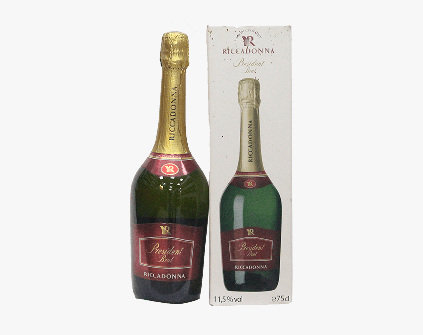 Riccadonna President Brut 75cl - Champagne, HD Png Download, Free Download