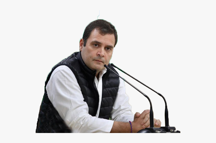 Rahul Gandhi Png Transparent Image - Rahul Blames 3 Party Leaders For Placing Sons Before, Png Download, Free Download