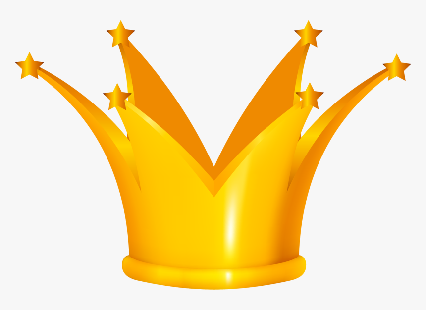 Cartoon Gold Crown Png Download - Gold Cartoon Png, Transparent Png, Free Download