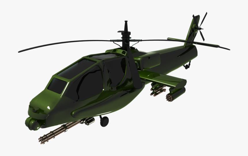 Helicóptero Apache 3d - Helicoptero Real Png, Transparent Png, Free Download