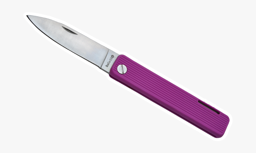 Pocket Knife "papagayo", Purple - Utility Knife, HD Png Download, Free Download