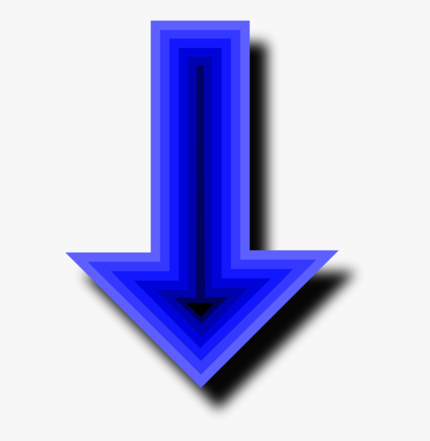 Arrow Pointing Down, HD Png Download, Free Download