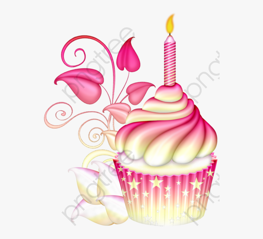 Transparent Cake Sale Clipart - Pink Birthday Clipart Png, Png Download, Free Download