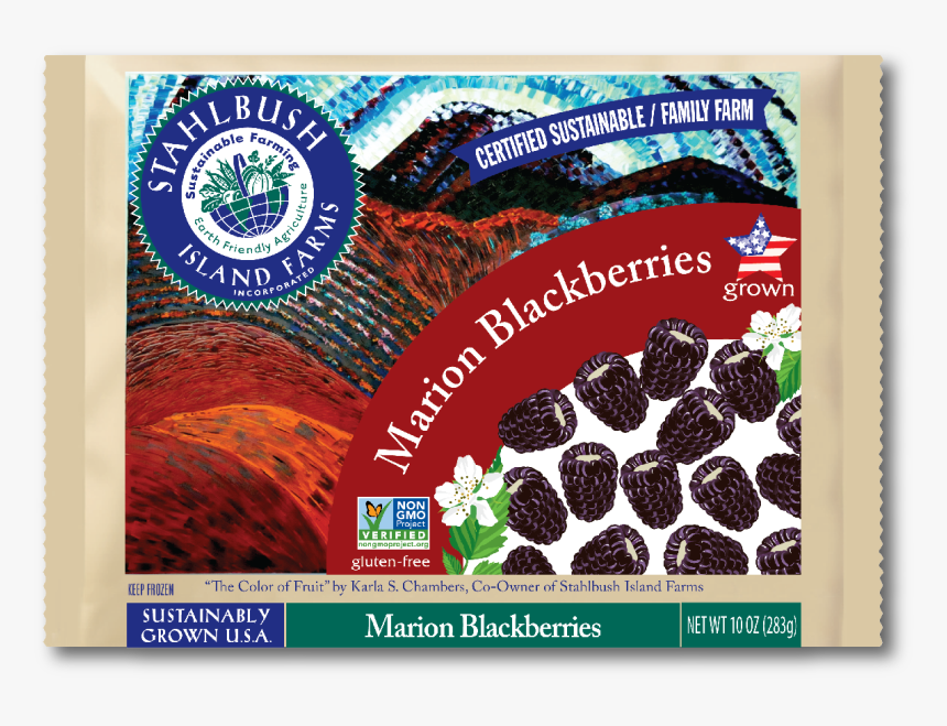 Frozen Marionberries, HD Png Download, Free Download