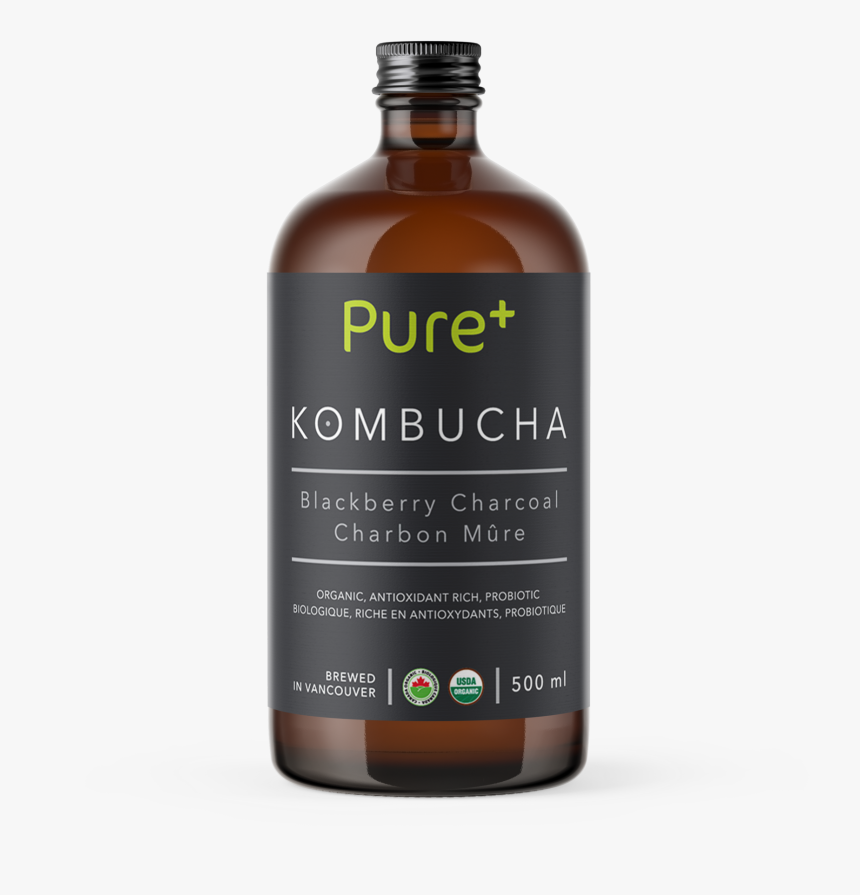 Pure Black Blackberry - Kombucha, HD Png Download, Free Download