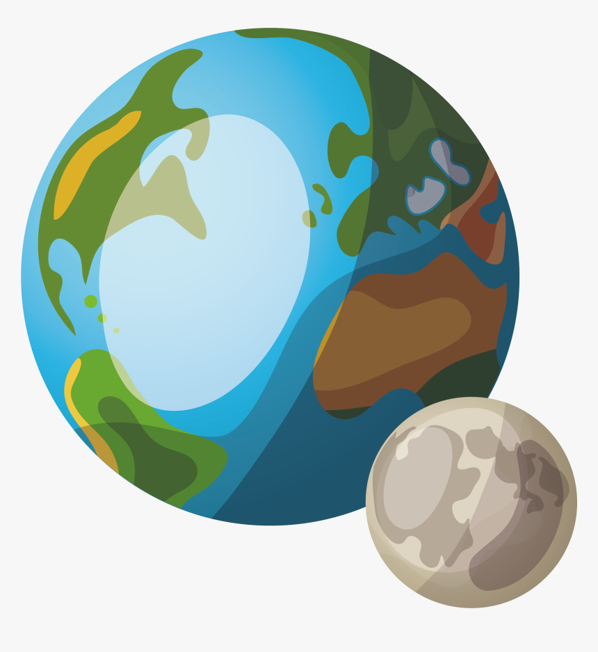 Earth Cartoon Planet - Cartoon Planets Png, Transparent Png, Free Download