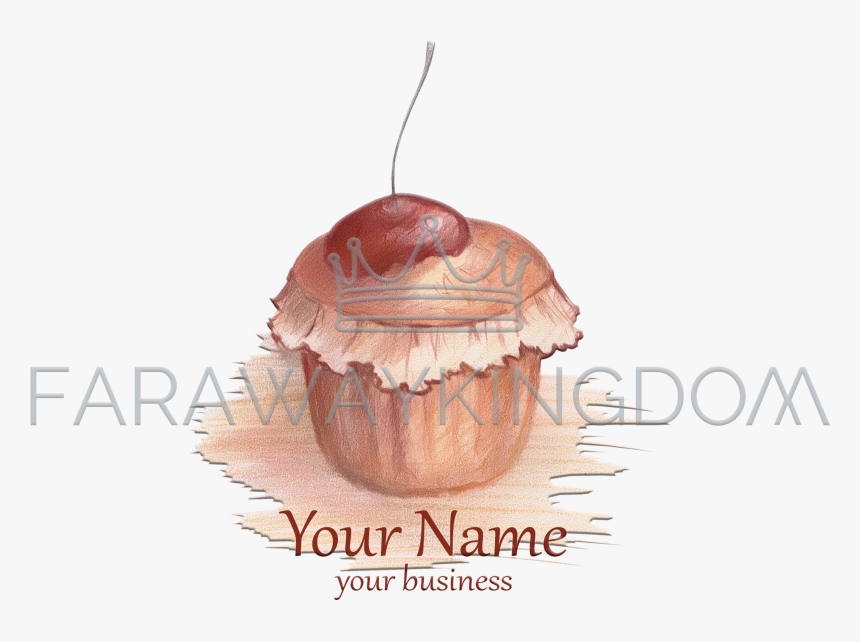 Vector Cupcakes Watercolor - Cupcake, HD Png Download, Free Download