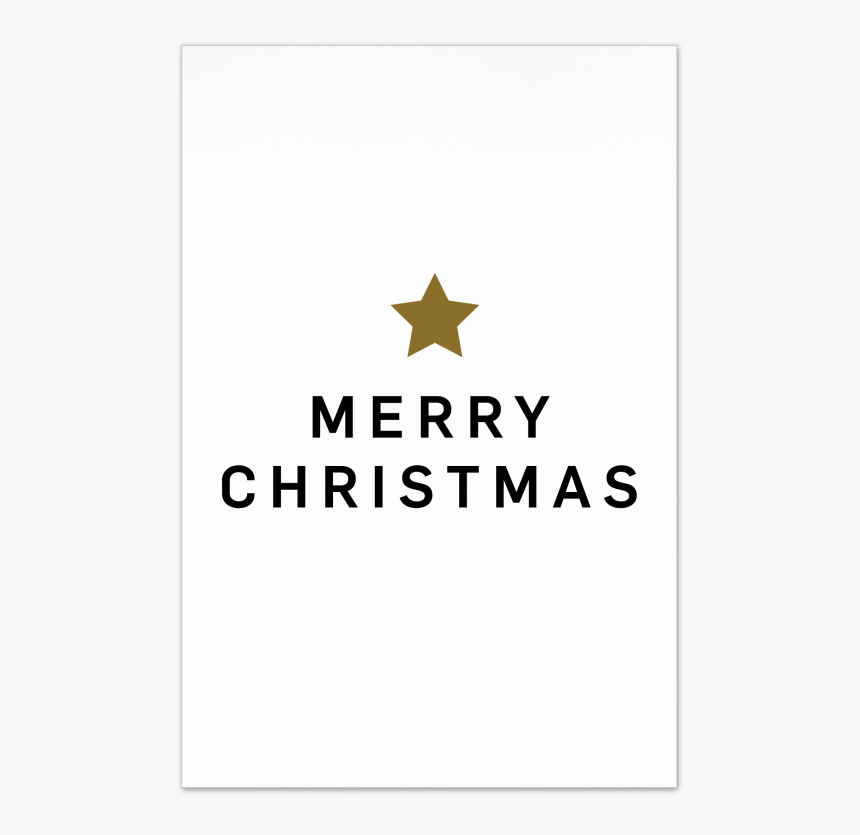 Merry Christmas White Christmas Card - Poster, HD Png Download, Free Download