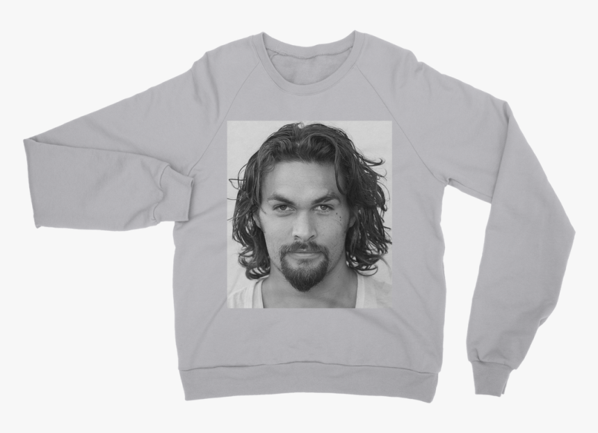 Jason Momoa ﻿classic Adult Sweatshirt"
 Class= - Jason Momoa Middle Hair, HD Png Download, Free Download