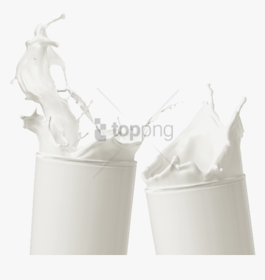 milk glass splash png