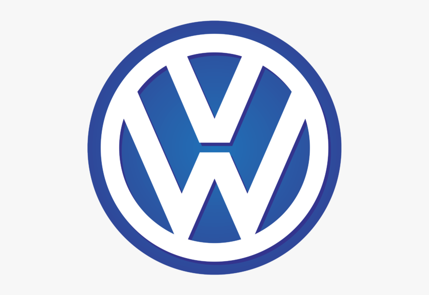 Volkswagen Logo Flat Design, HD Png Download, Free Download