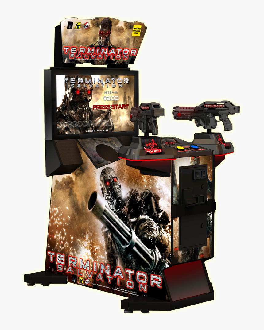 Terminator Arcade Machine, HD Png Download, Free Download