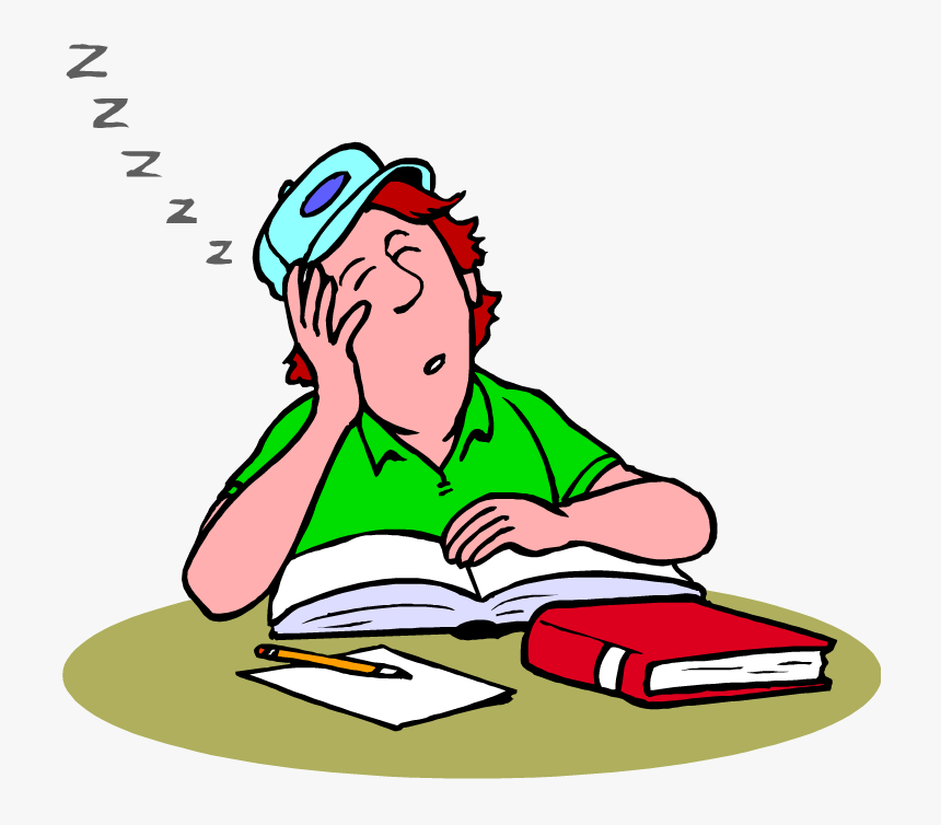 Transparent Teacher Cartoon Png - Sleepy Clipart, Png Download, Free Download