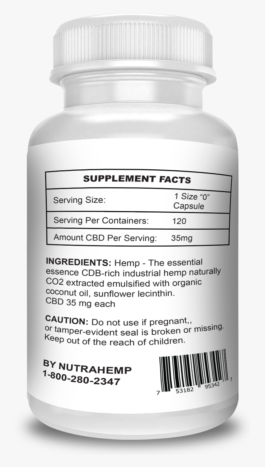 Supplement Facts - Cannabidiol, HD Png Download, Free Download