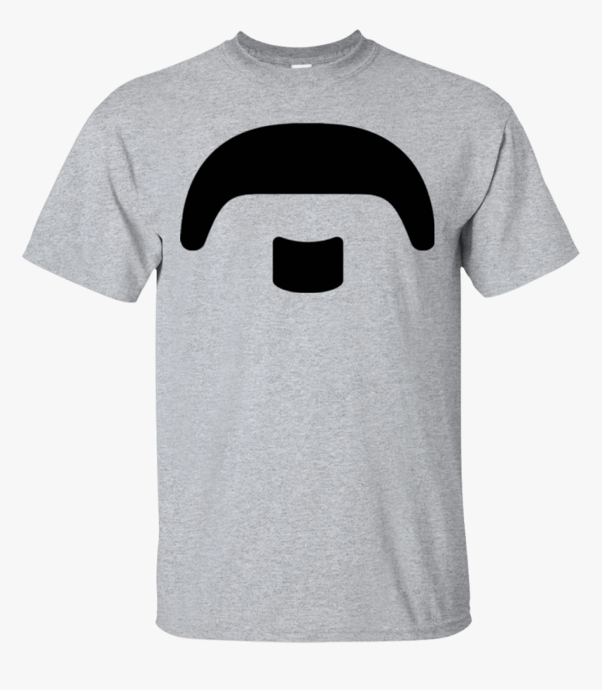 Transparent White Mustache Png - Shirt, Png Download - kindpng