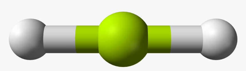 Beryllium Hydride Molecule Ir 3d Balls - Ball And Stick Model Of Beryllium Chloride, HD Png Download, Free Download