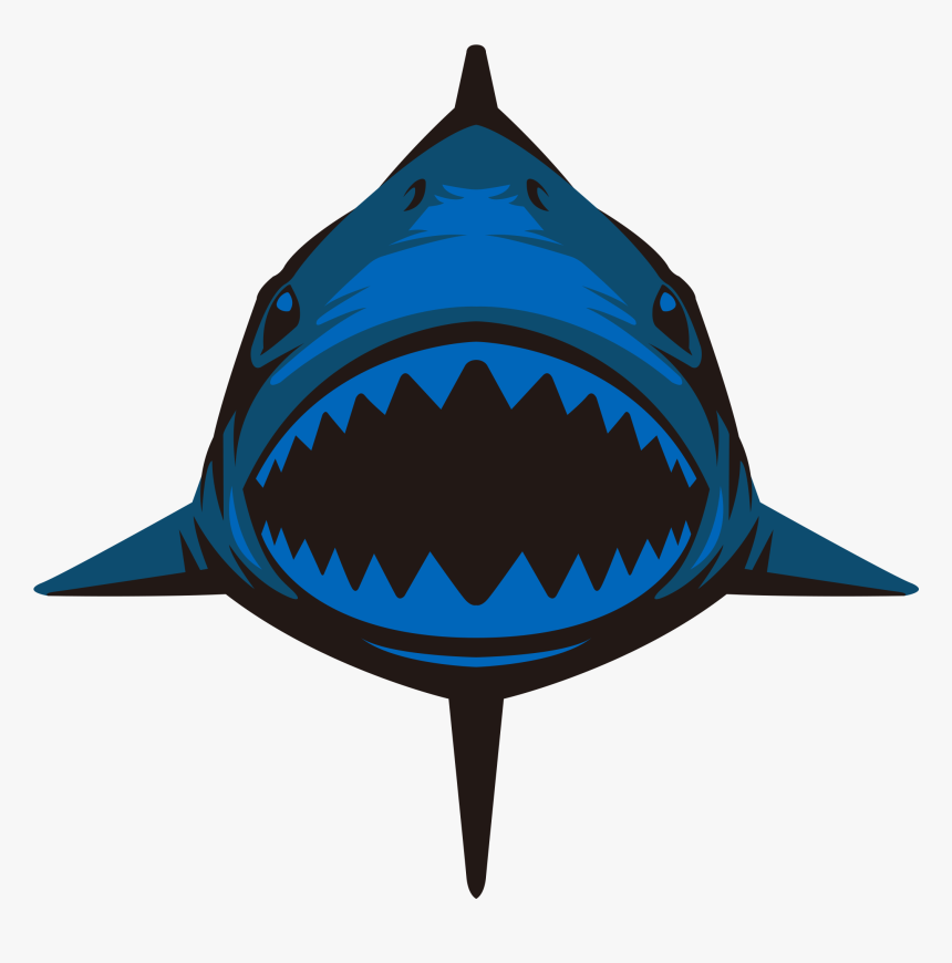 Hammerhead Shark Silhouette Png Clip Art Image - Zyuoh Shark, Transparent Png, Free Download