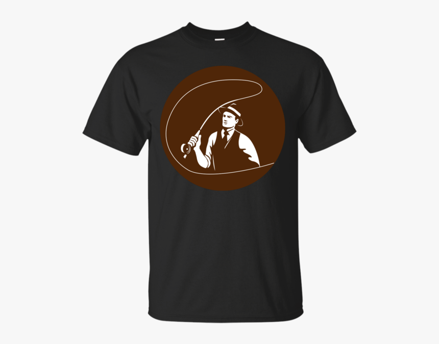 Mobster Gangster Fly Fisherman Circle Retro Mobster - Kirk Gilmore Girl Shirt, HD Png Download, Free Download