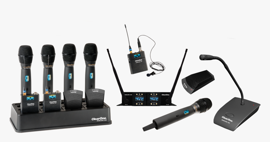 Wireless Microphone Systems - Ws800 Wireless Microphone System Clearone, HD Png Download, Free Download