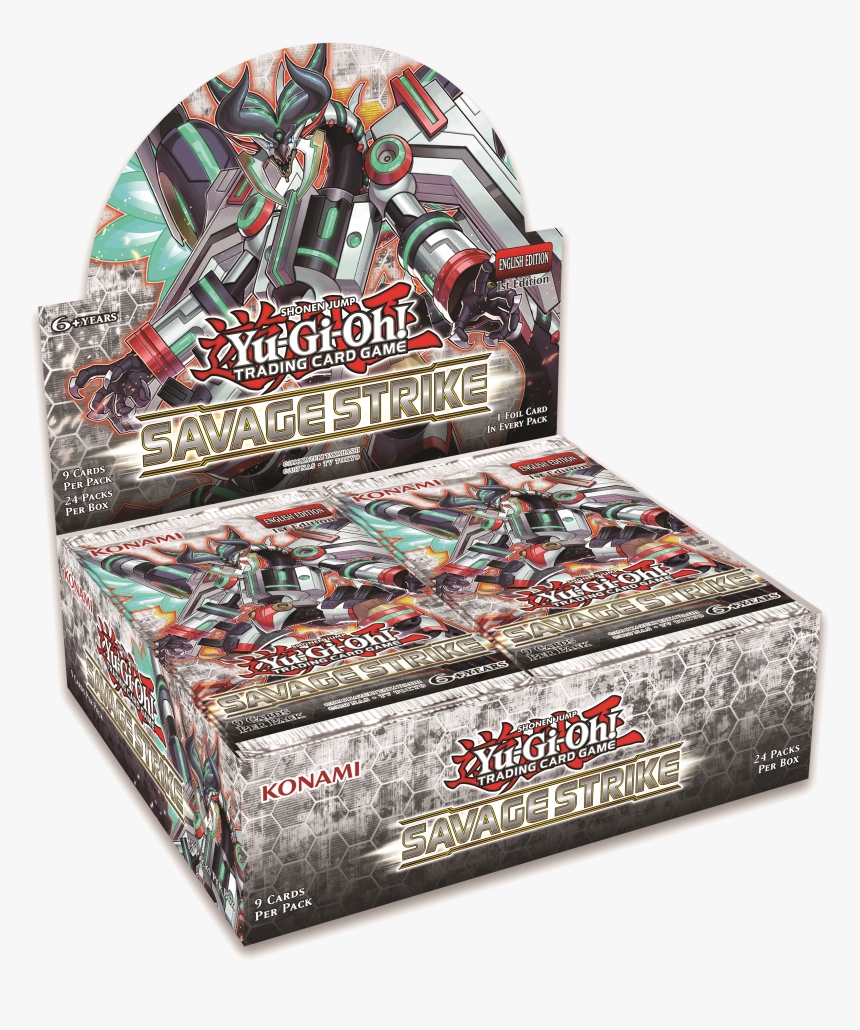 Transparent Yugioh Card Png - Yugioh Savage Strike Booster Box, Png Download, Free Download