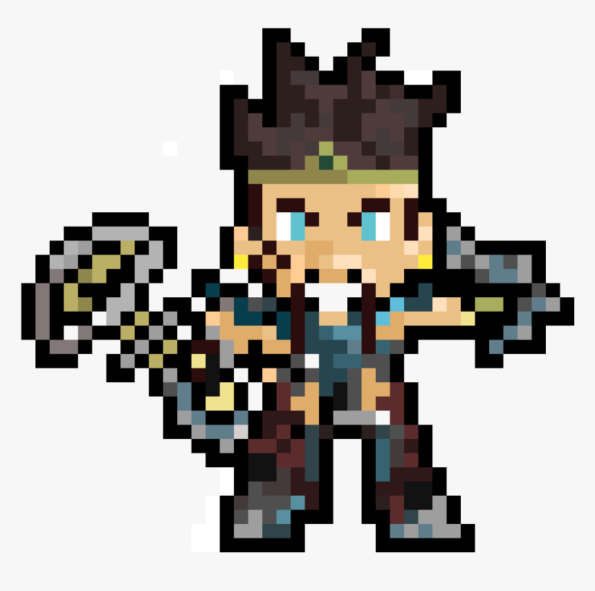 Draven For Draven - Pixel Lol Draven, HD Png Download, Free Download