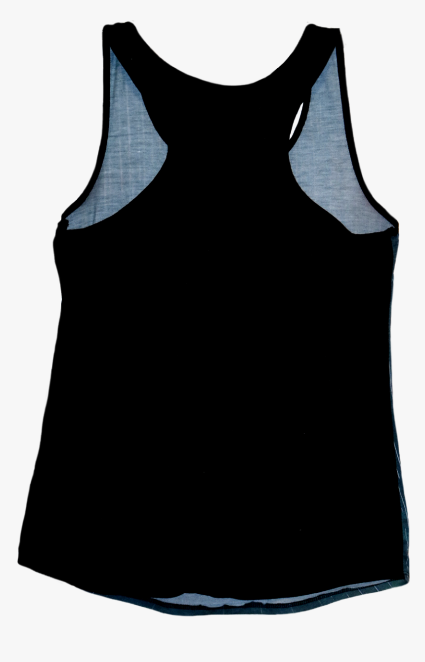 The Back Of The Tanktop Is Black - Active Tank, HD Png Download, Free Download