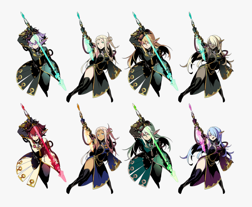 Transparent Warlock Png - Etrian Odyssey V Beyond The Myth Warlock, Png Download, Free Download