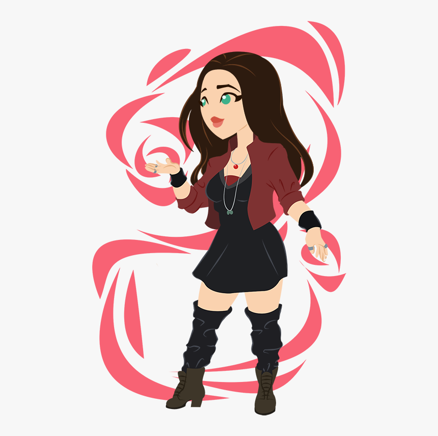 Transparent Elizabeth Olsen Png - Cartoon, Png Download, Free Download