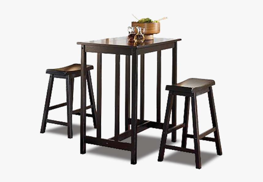 Pub And Gathering Tables - Tall Table With 4 Stools, HD Png Download, Free Download