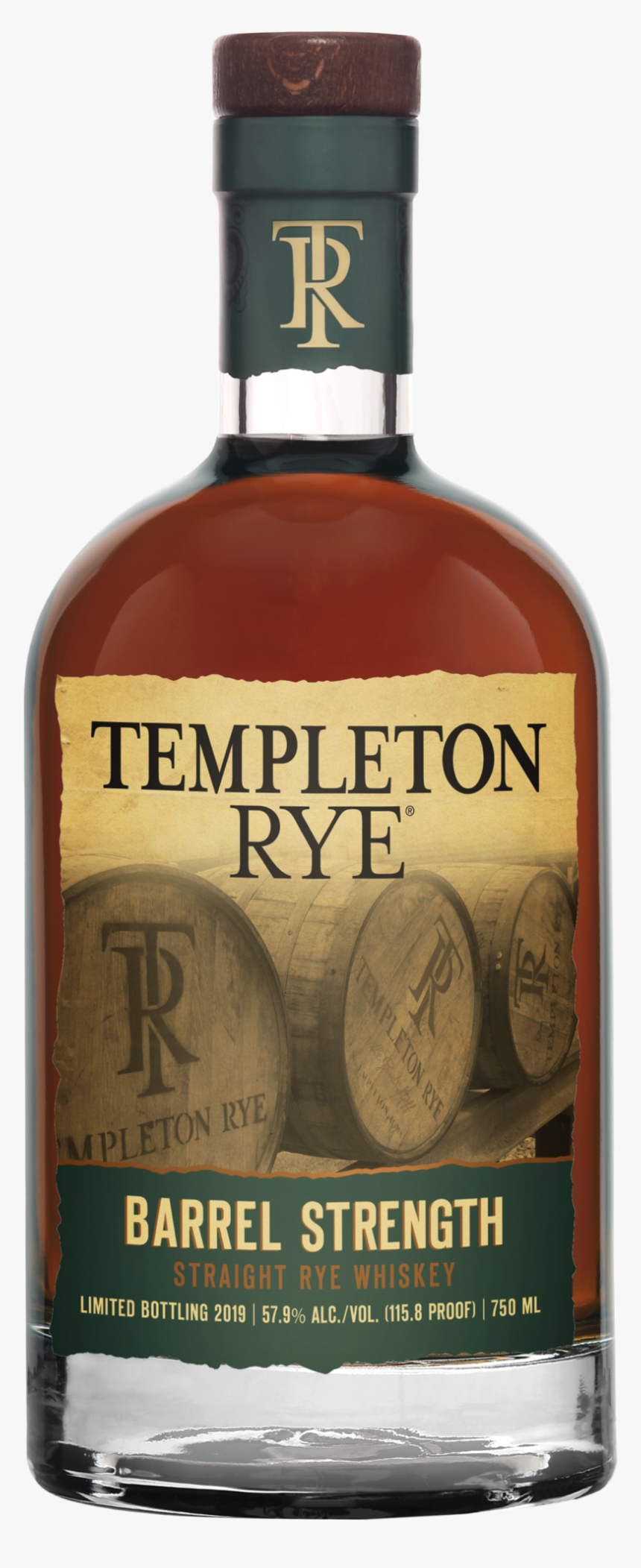 Templeton Rye Barrel Strength, HD Png Download, Free Download