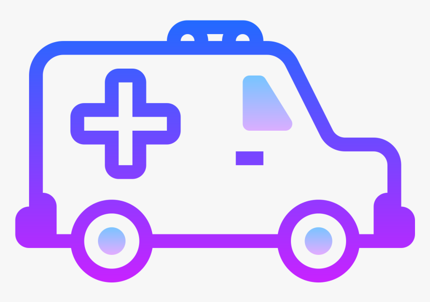 Outline Image Of Ambulance, HD Png Download, Free Download