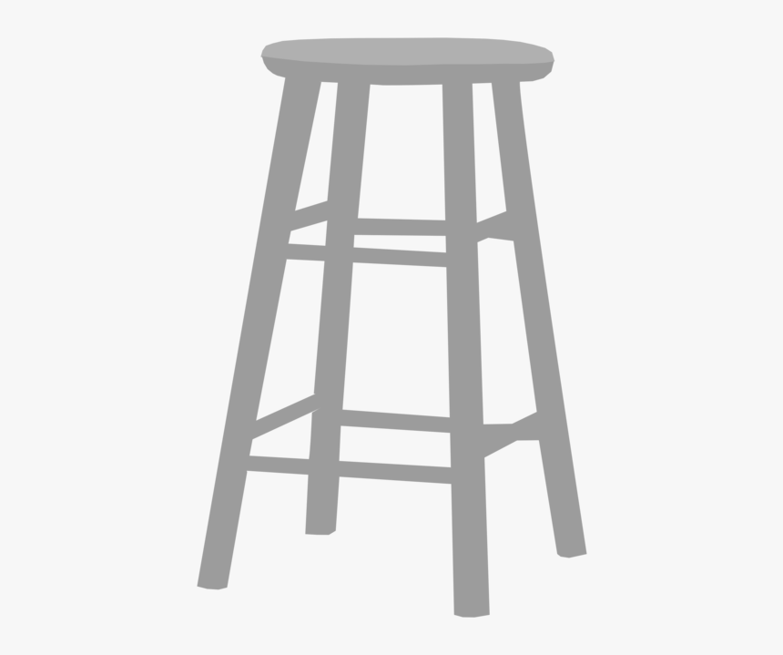 Angle,stool,bar Stool - Stool Chair Clip Art, HD Png Download, Free Download