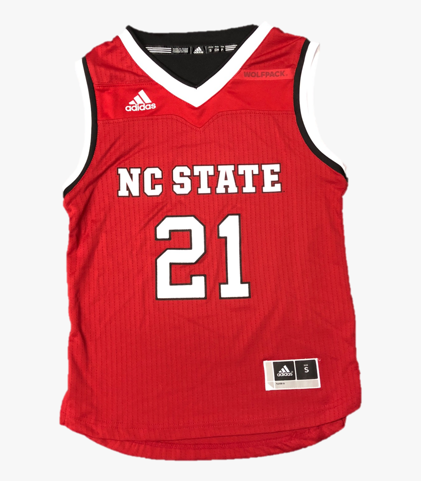 Nc State Wolfpack Adidas Kid"s Red - Nc State Basketball Jersey, HD Png Download, Free Download