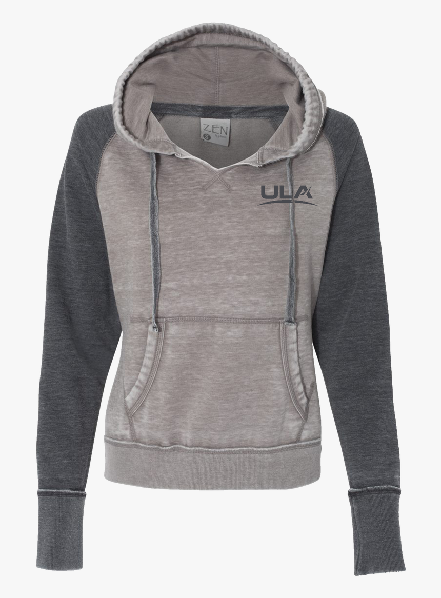 Women"s Zen Fleece Raglan Hooded Pullover Sweatshirt - Hoodie, HD Png Download, Free Download