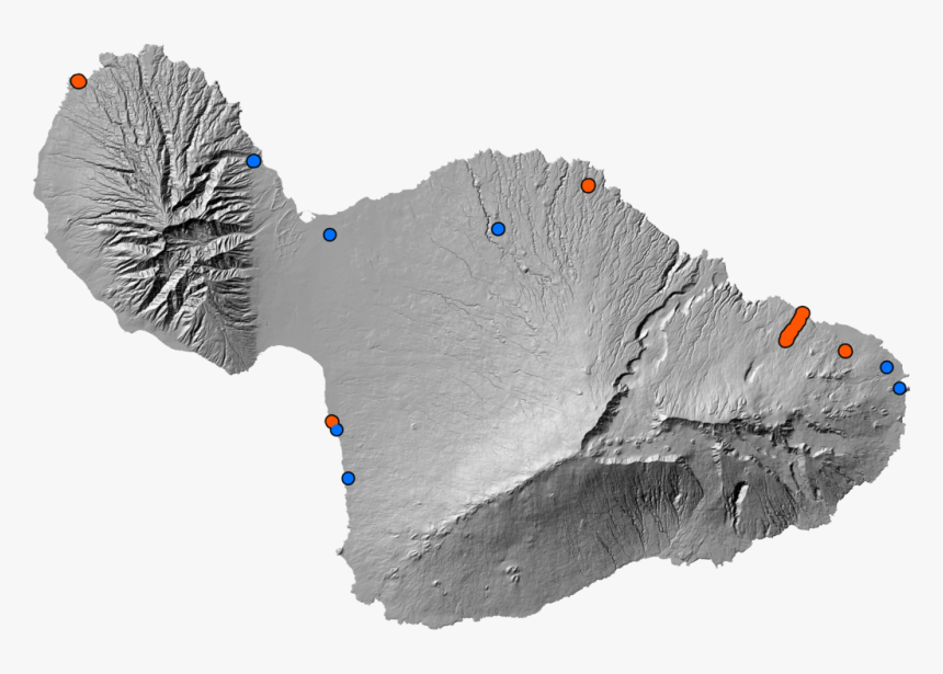 Maui Ahupuaa Map, HD Png Download, Free Download