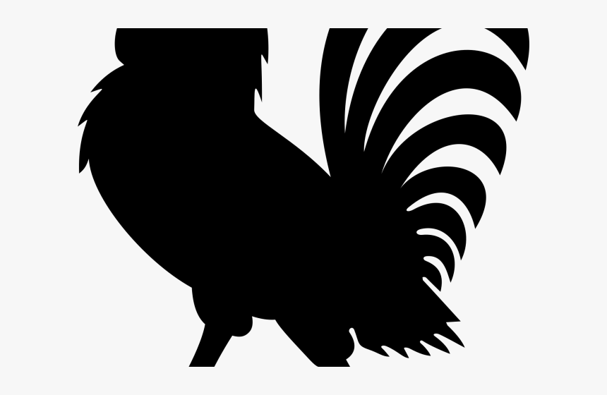 Rooster Clipart Silhouette - Funny Dick Joke, HD Png Download, Free Download