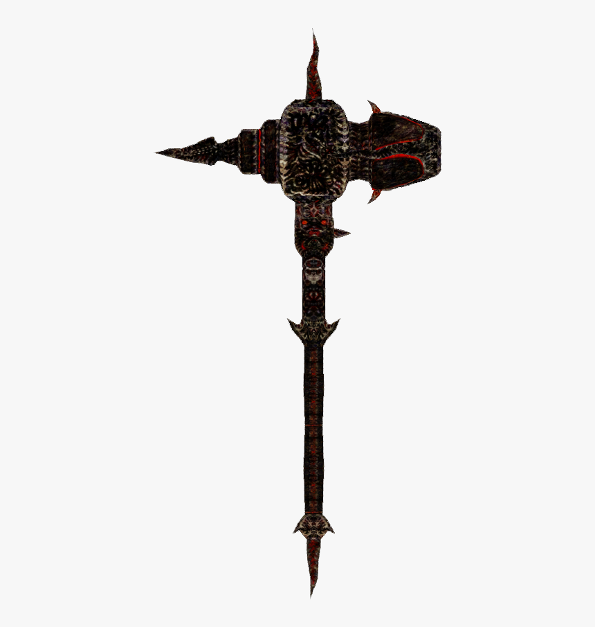 Elder Scrolls - Oblivion Ebony Warhammer, HD Png Download, Free Download