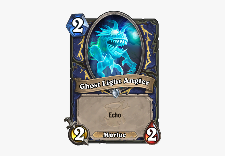 S C 2 Ghost Light Angler - Hearthstone Echo Murloc, HD Png Download, Free Download