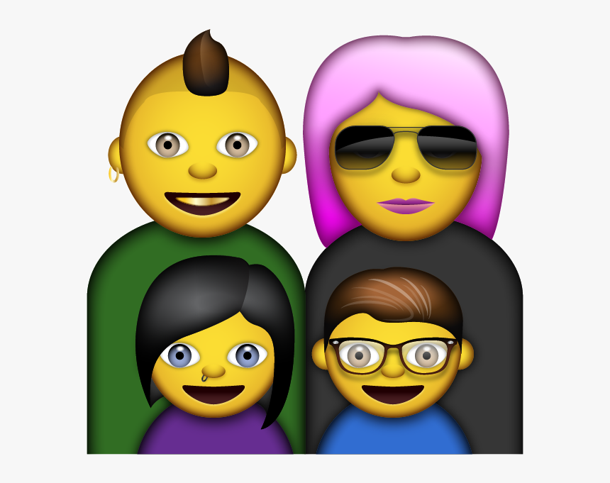 Family Emoji Png, Transparent Png, Free Download