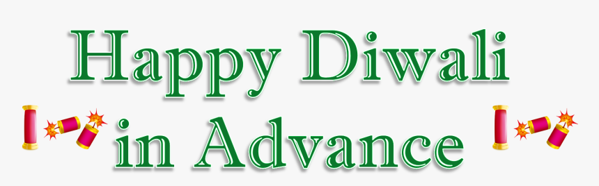 Happy Diwali In Advance Png, Transparent Png, Free Download