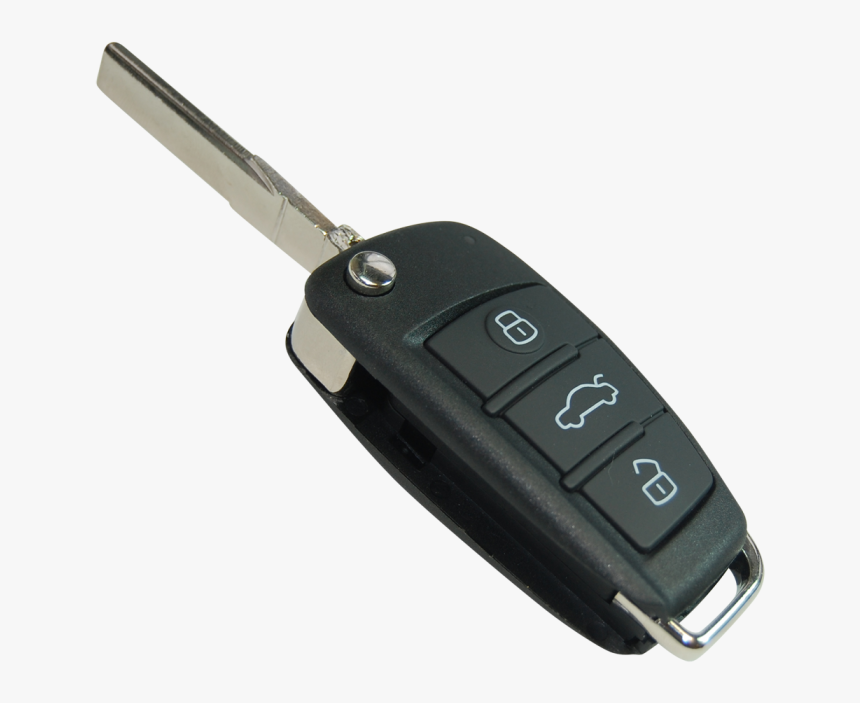 Audi A4 3 Button Full Flip Remote Aftermarket - Key, HD Png Download, Free Download