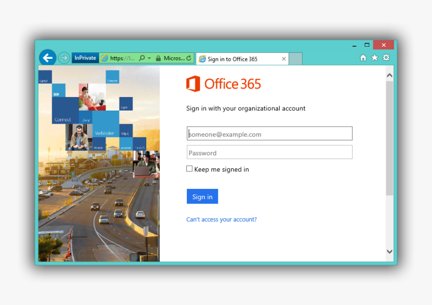 Office 365 Login, HD Png Download - kindpng