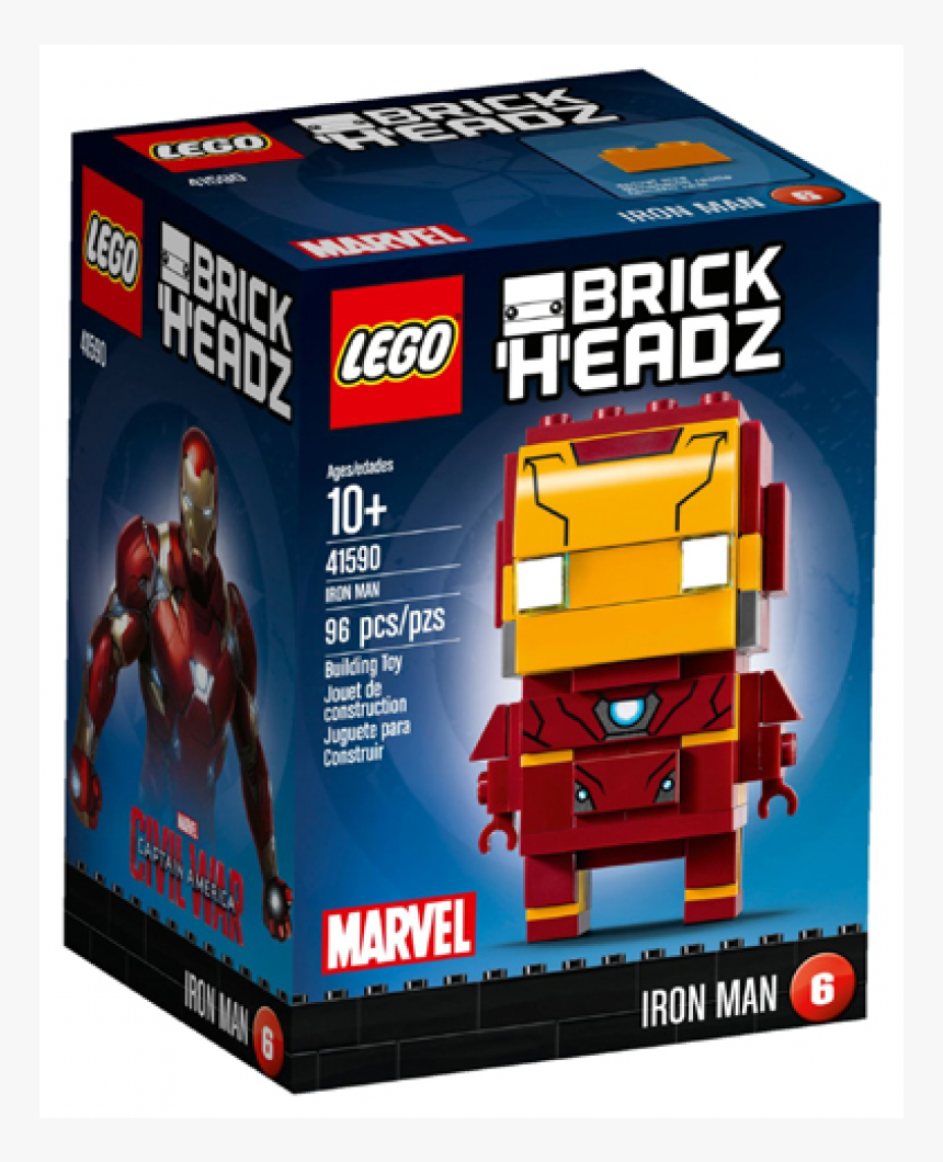 Lego Brickheadz Iron Man, HD Png Download, Free Download