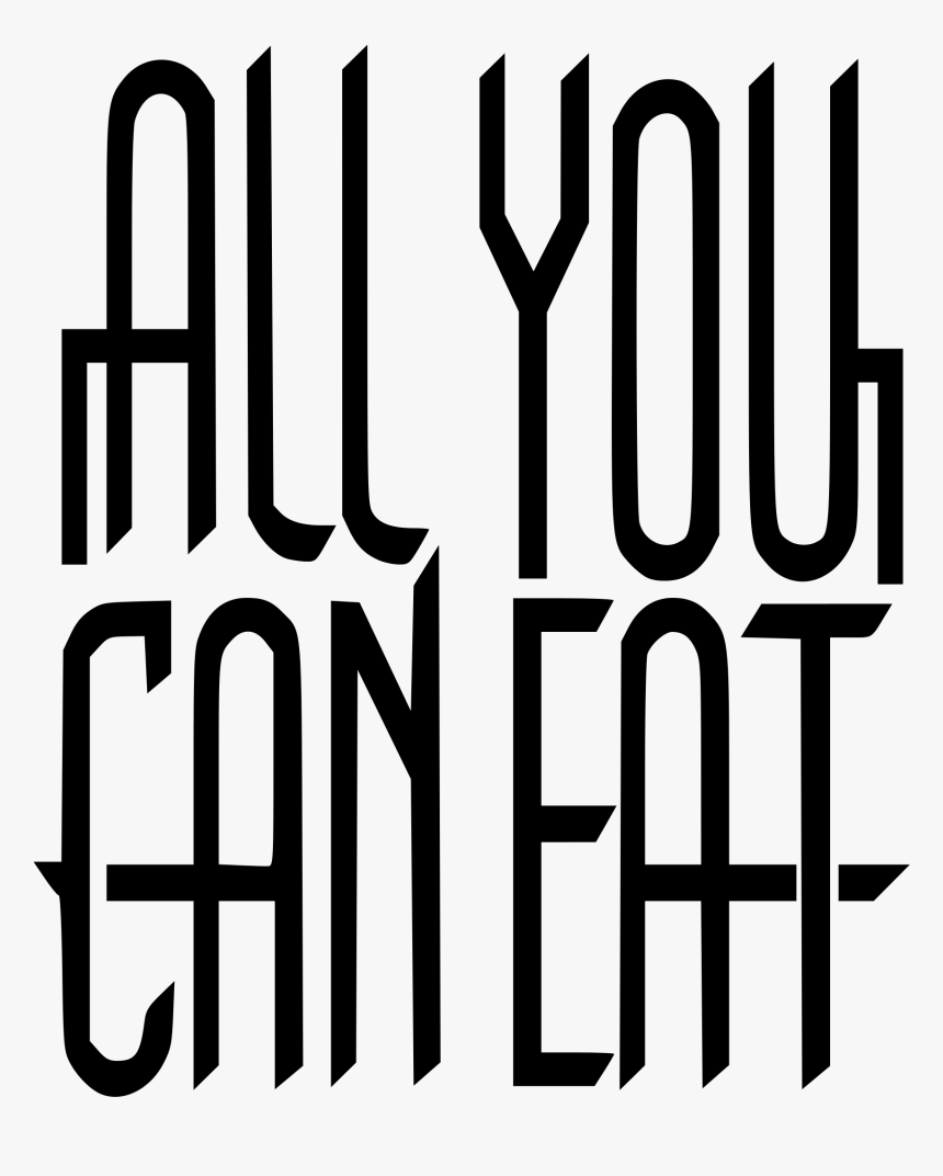 All You Can Eat Logo , Png Download, Transparent Png, Free Download